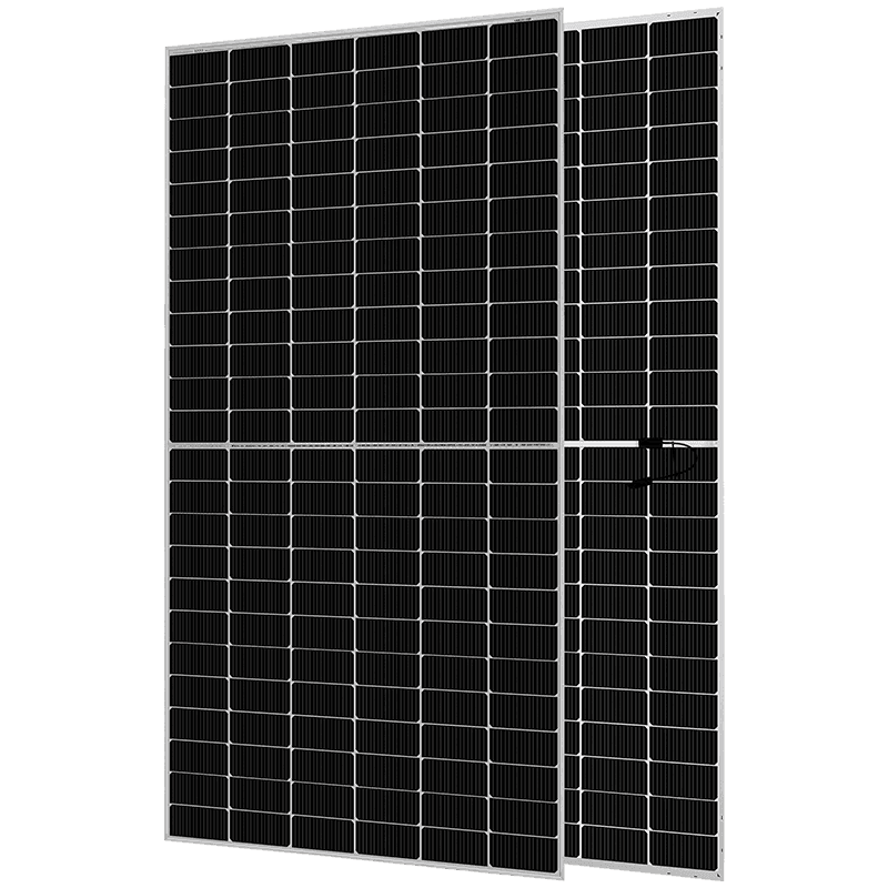 Module Solaire Maysun N-TOPCon Bifacial Cadre Argent 575-595W MONO Demi-Coupé Module PV
