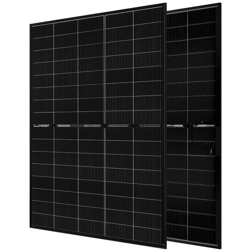 Maysun pannello solare HJT nero completo da 410W a 430W, vetro vetro bifacciale trasparente