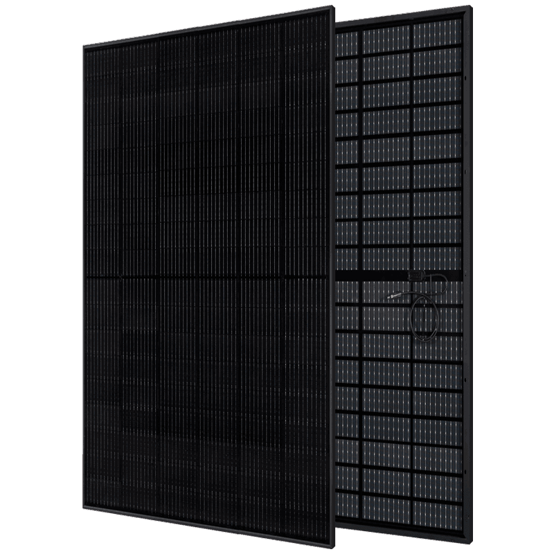 Module Solaire Maysun N-TOPCon Verre-Verre Full Black 420-445W MONO Demi-Coupé Module PV