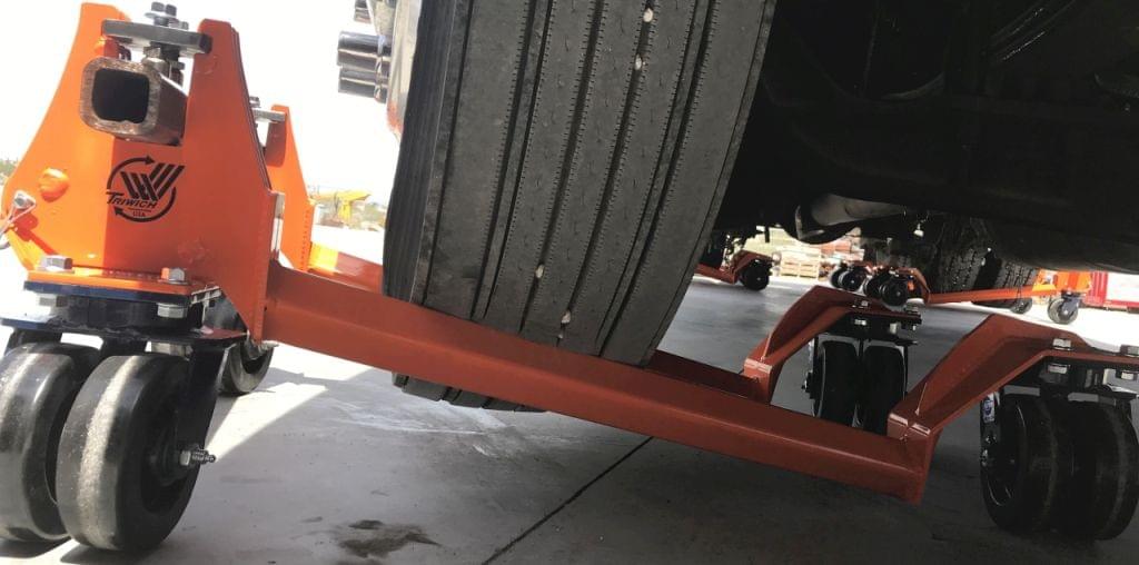 Aircraft Flat Tire and Semi Tow Truck Wheels Dollies Triwich