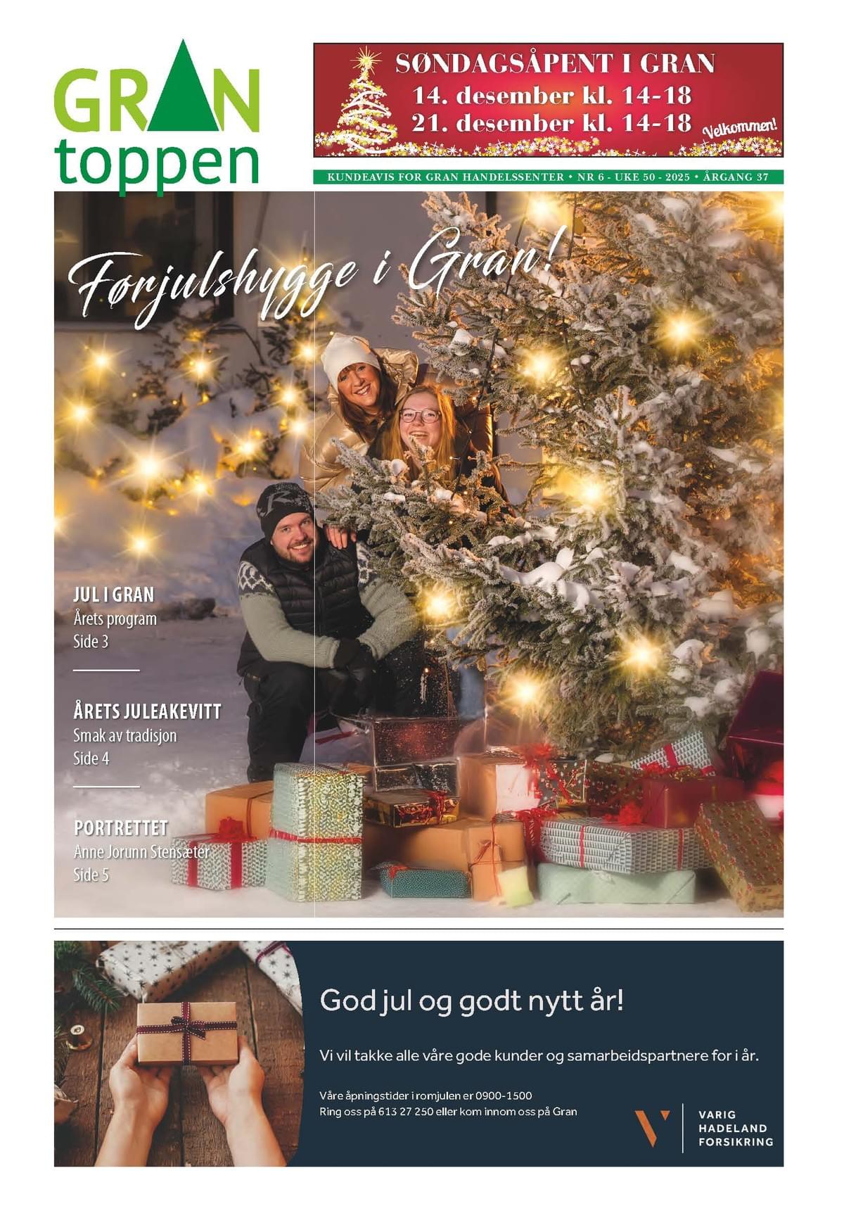 Grantoppen nr 5, desember 2025