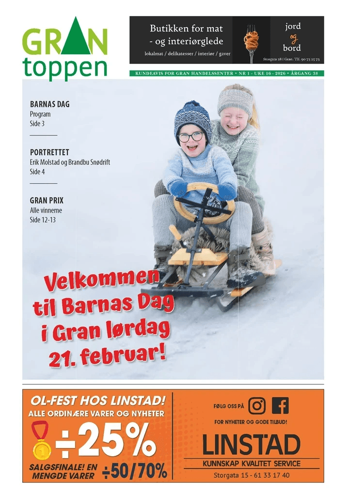 Grasntoppen nr 1, februar 2026