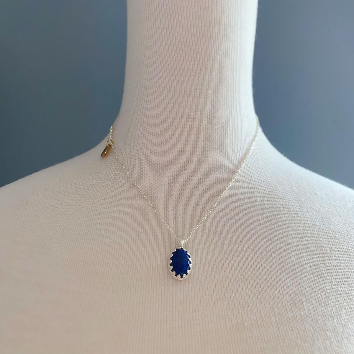 藍色的寶石-青金石Lapis Lazuli-蕾絲金工系列