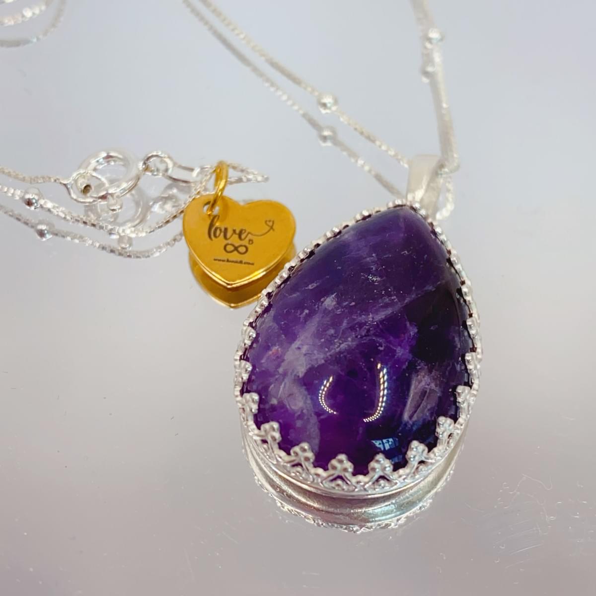 智慧-紫水晶AMETHYST-蕾絲金工系列