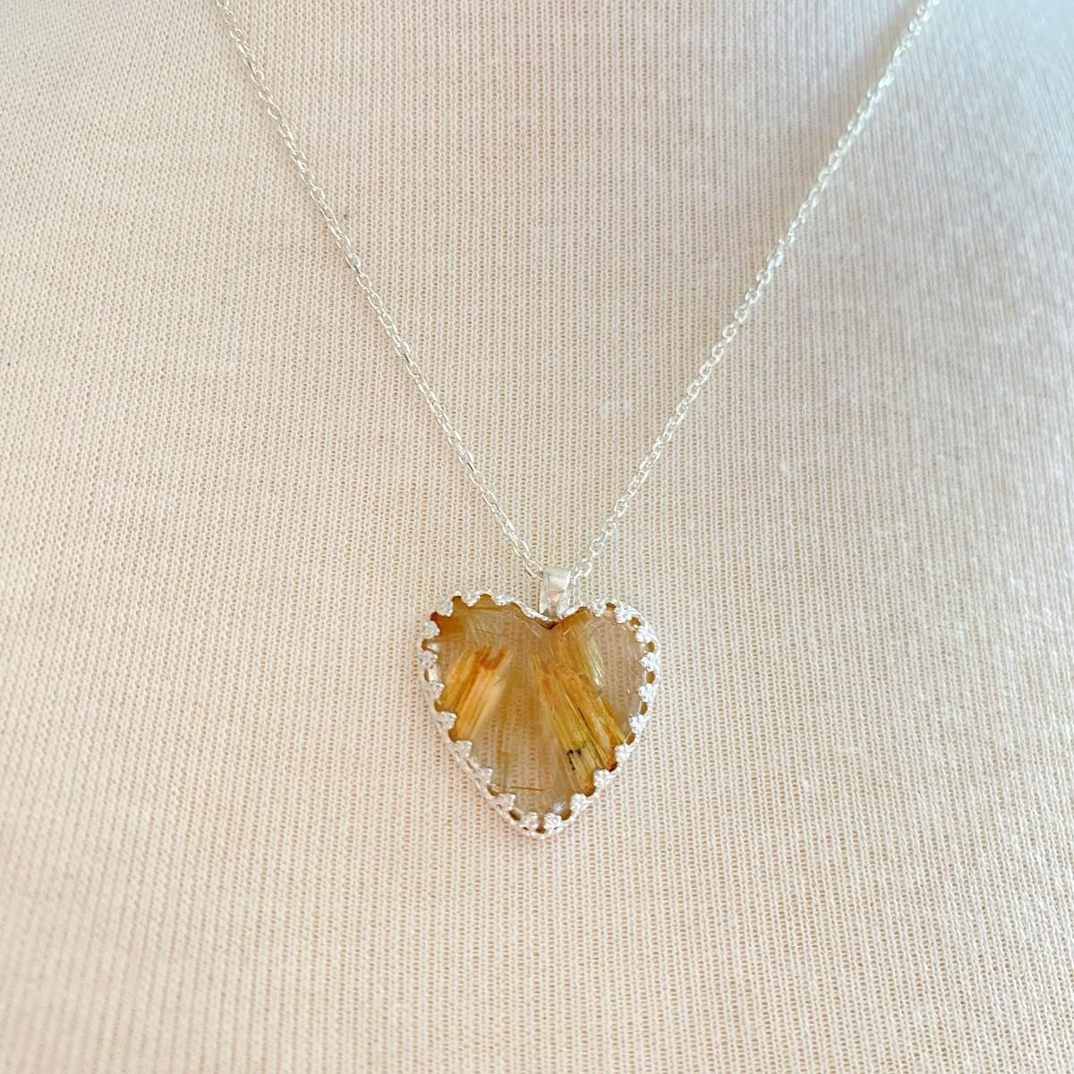 鈦晶Rutilated Quartz-蕾絲精工系列