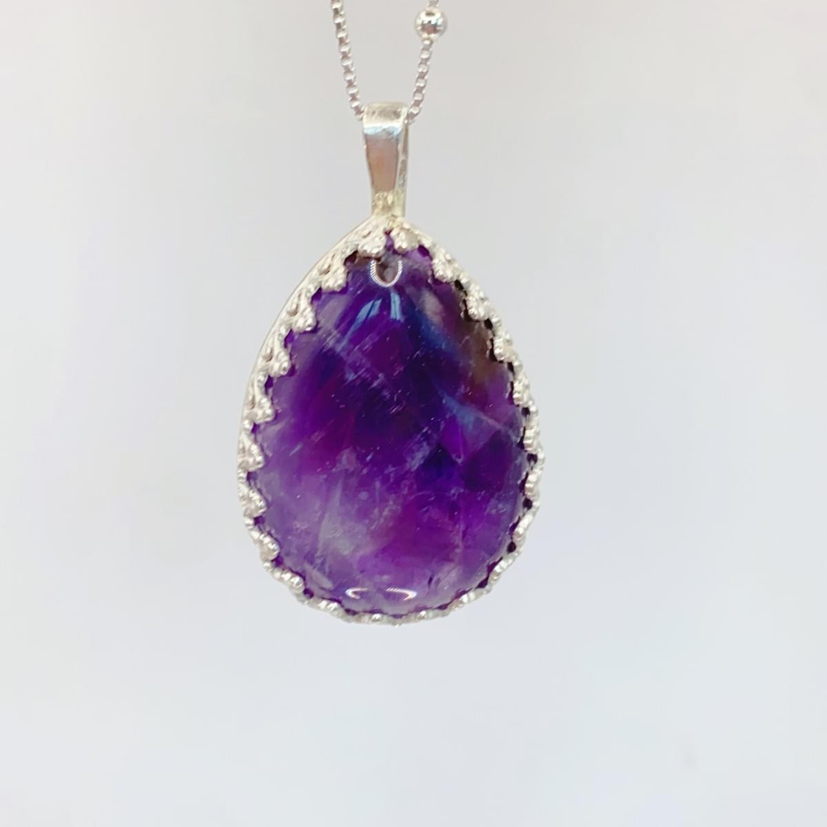 智慧-紫水晶AMETHYST-蕾絲金工系列