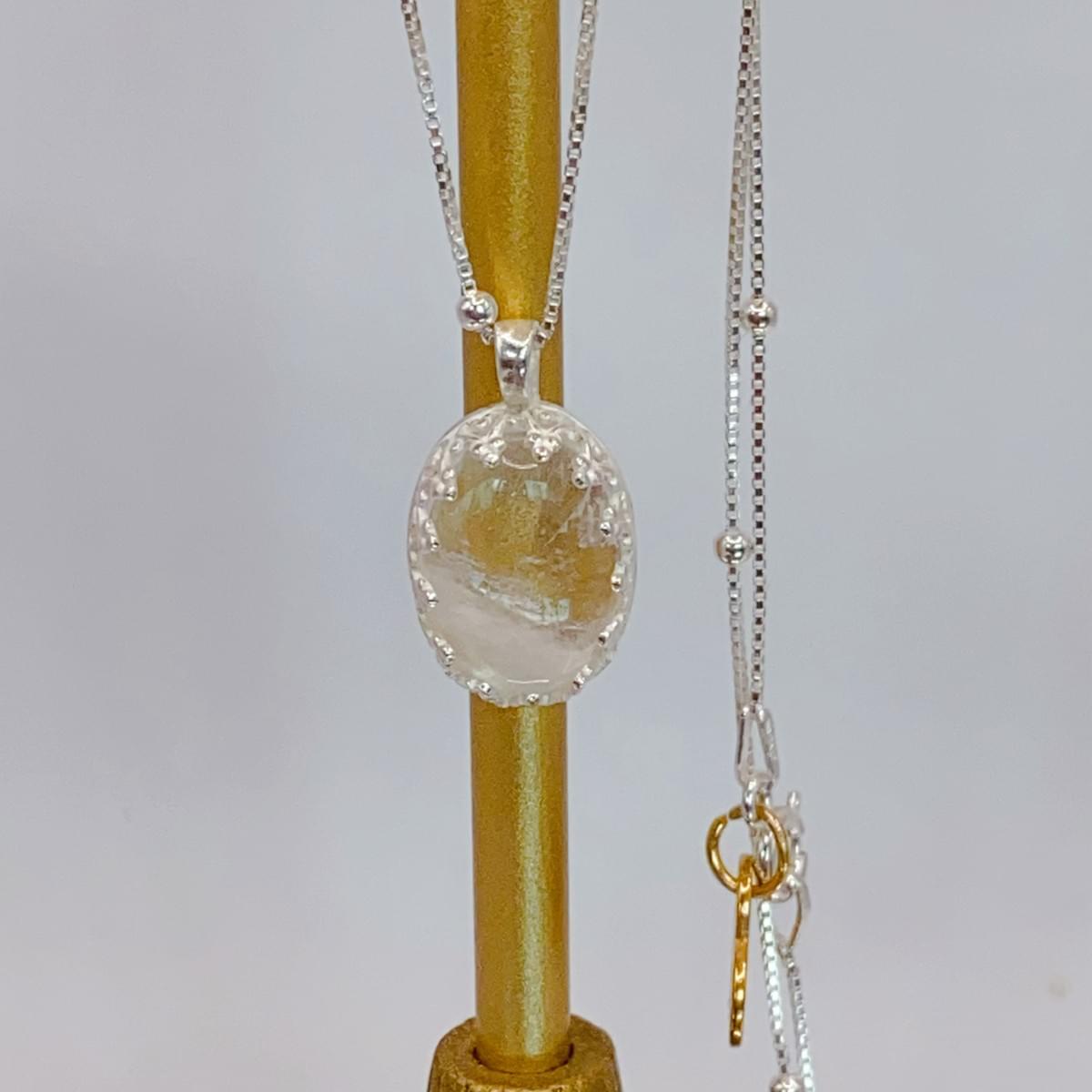 所有-白水晶CLEAR QUARTZ-蕾絲金工系列