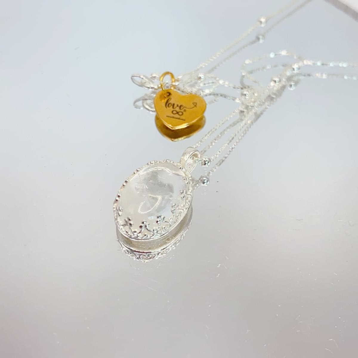 所有-白水晶CLEAR QUARTZ-蕾絲金工系列