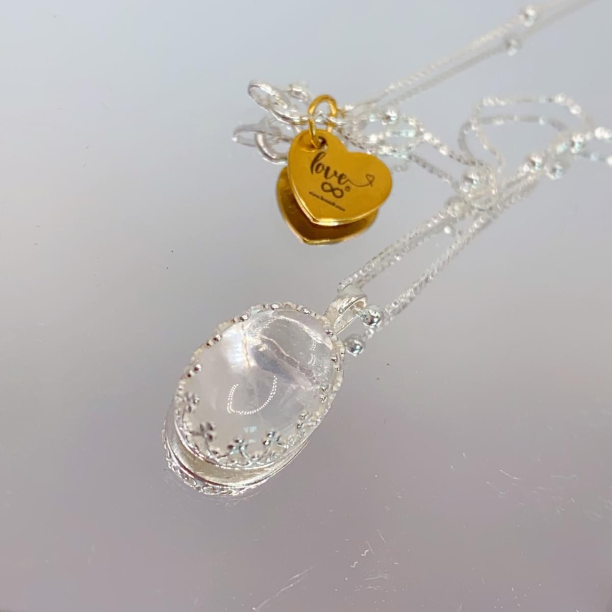 所有-白水晶CLEAR QUARTZ-蕾絲金工系列