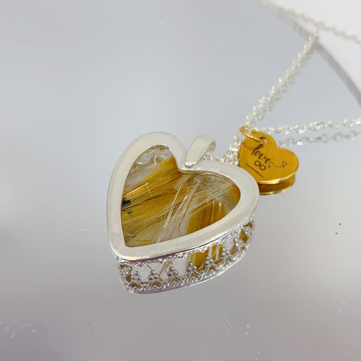 鈦晶Rutilated Quartz-蕾絲精工系列