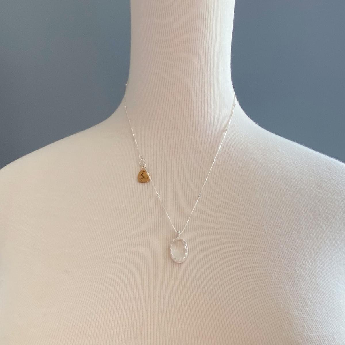 所有-白水晶CLEAR QUARTZ-蕾絲金工系列