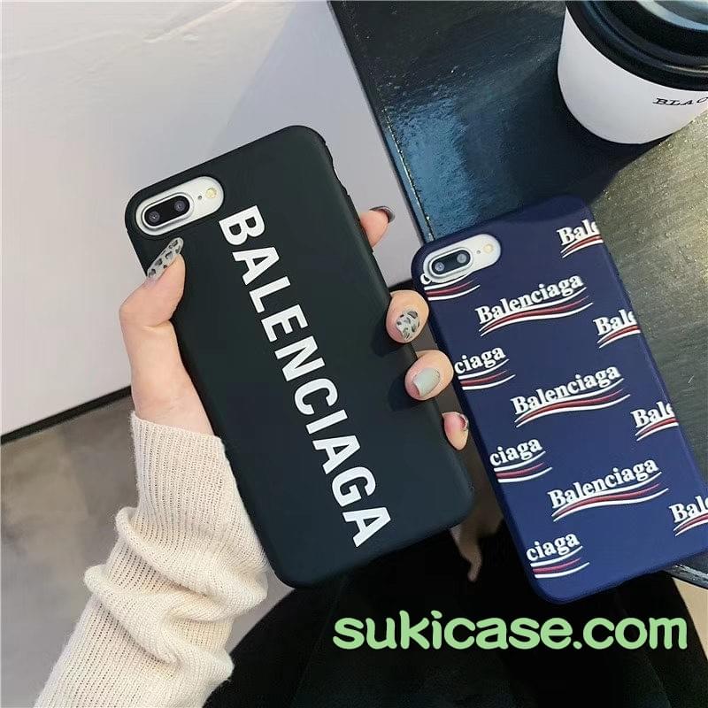 BALENCIAGA - BALENCIAGA バレンシアガ iPhoneケース ハイブランド ロゴ 人気 バレンシアガ iphoneケース 16/16pro balenciagaコピー iphone15
