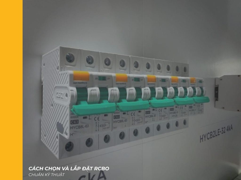 Những lưu ý khi lắp đặt và sử dụng RCBO