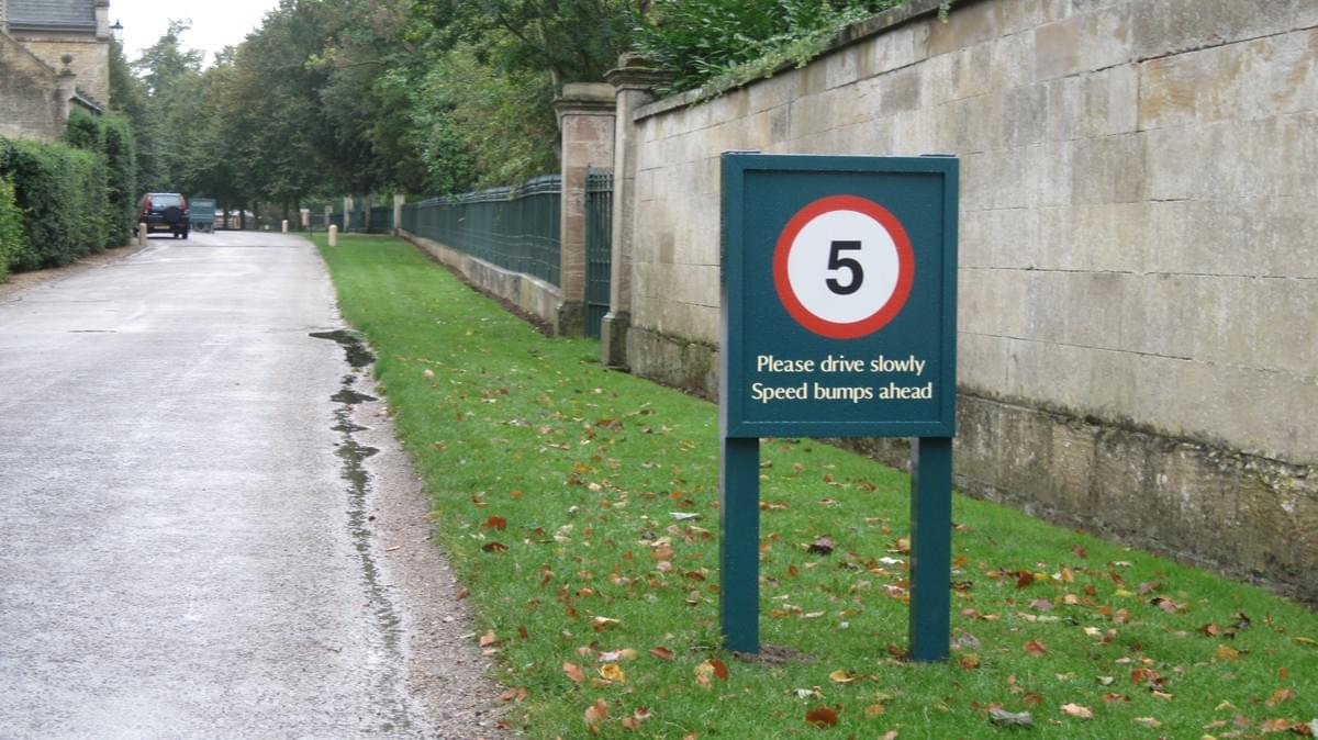 National Trust Signage & Graphics Belton house