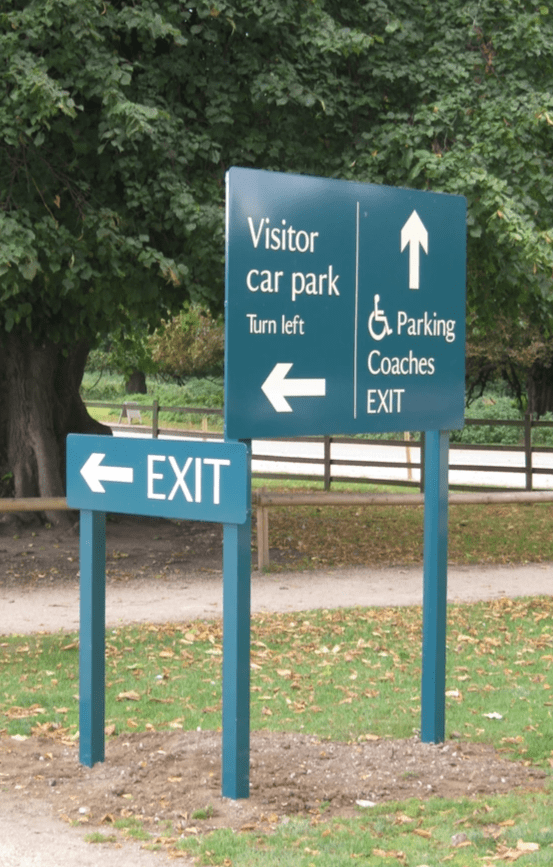 National Trust Signage & Graphics Belton house