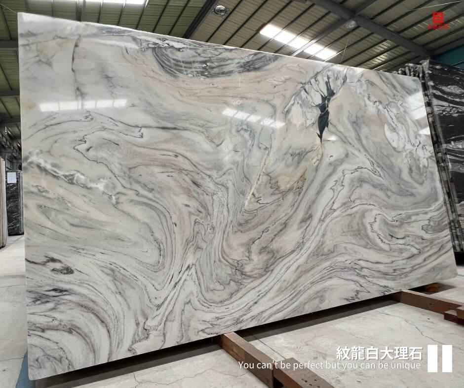紋龍白大理石-高雄大運石材