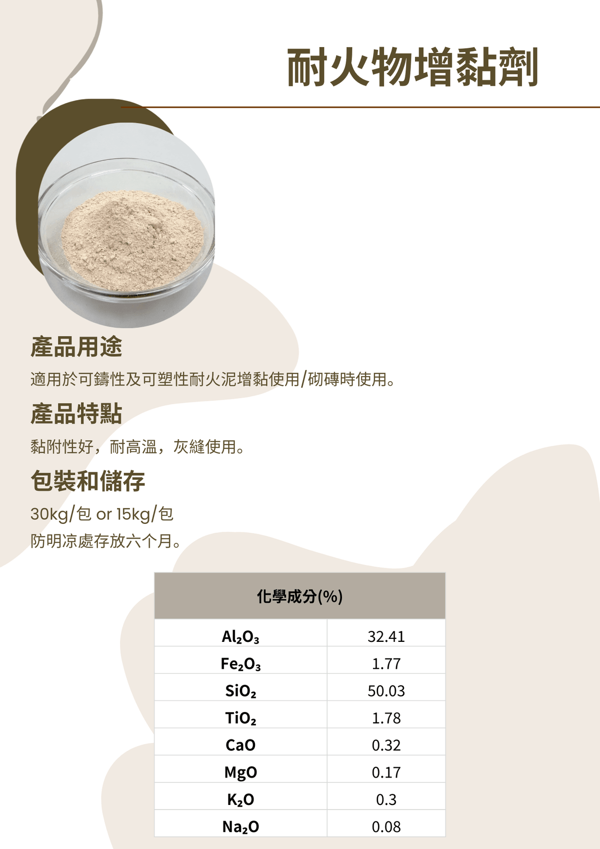 鋼鐵鑄造耐火材