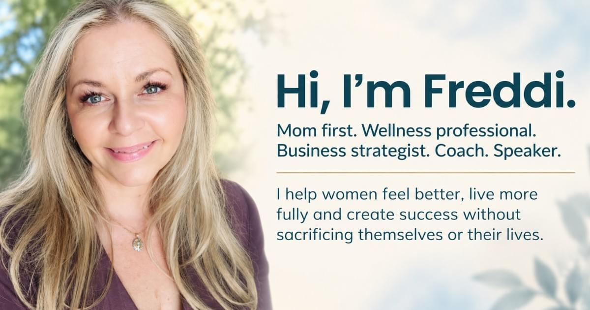 Fredricka “Freddi” Davis, wellness professional, business strategist, coach and founder of Massage Wellness & Beyond.