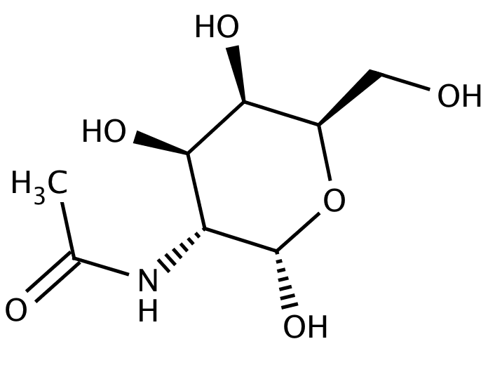 ChemSourcePro Chemical Structure for N-Acetyl-D-galactosamine (GalNAc) (14215-68-0)