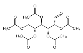 ChemSourcePro Chemical Structure for D-Glucose 2,3,4,5,6-pentaacetate (3891-59-6)
