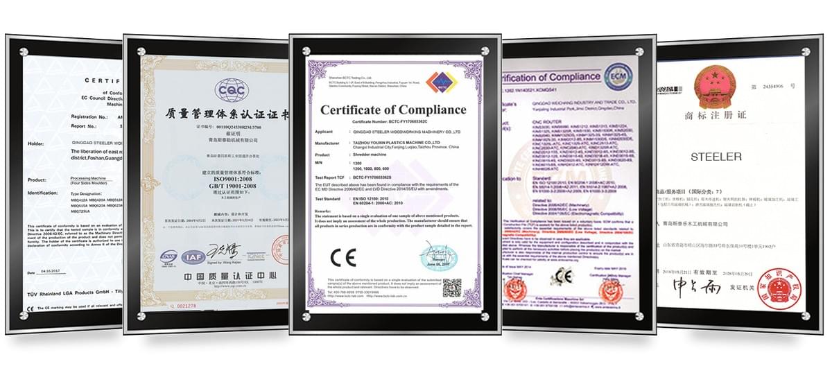 Our Certificate