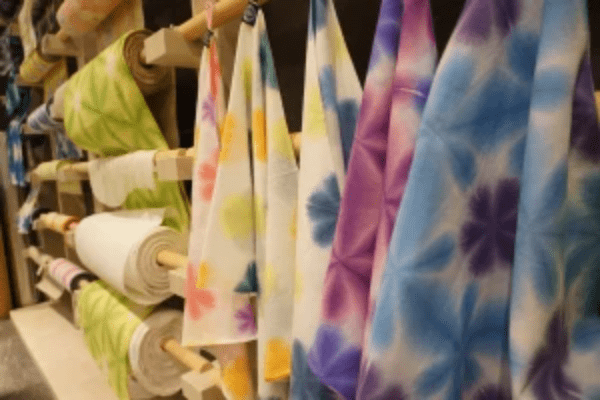 世界に一枚だけのオリジナル雪花絞りの浴衣を作ろう 雪花絞り体験編 縫う