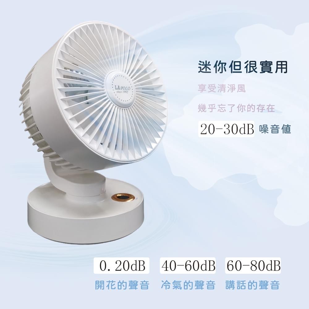 LAPOLO-7吋擺頭風扇-LA-S7230
