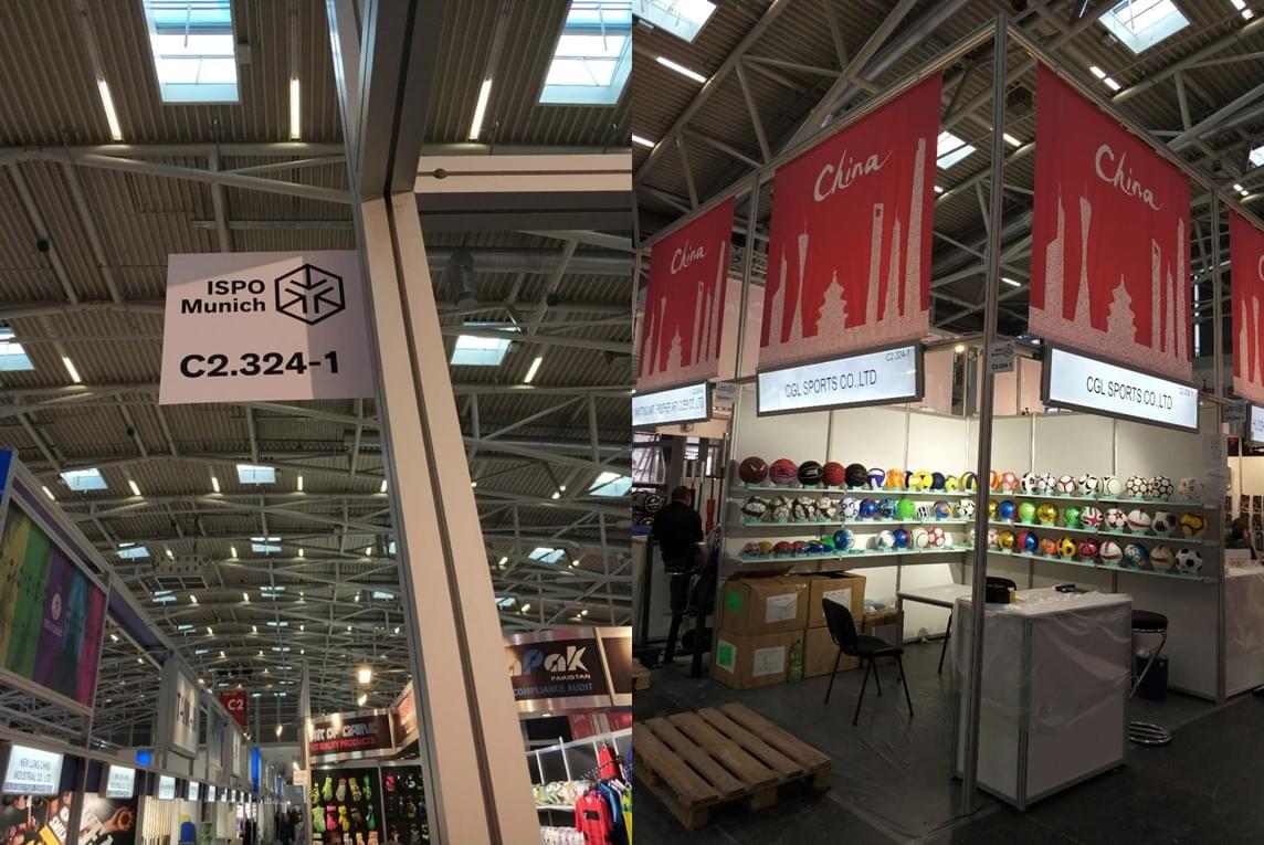 Faladomi Sports has displayed many new designs soccer balls during the ISPO fair!