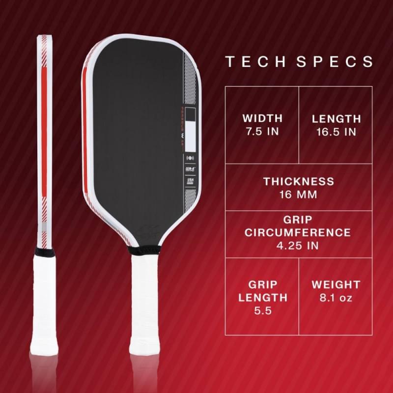 TPU SPORTS GEN4 Carbon Fiber Pickleball Paddle W/ Custom EVA Foam PP Core Thermoformed Toray T700