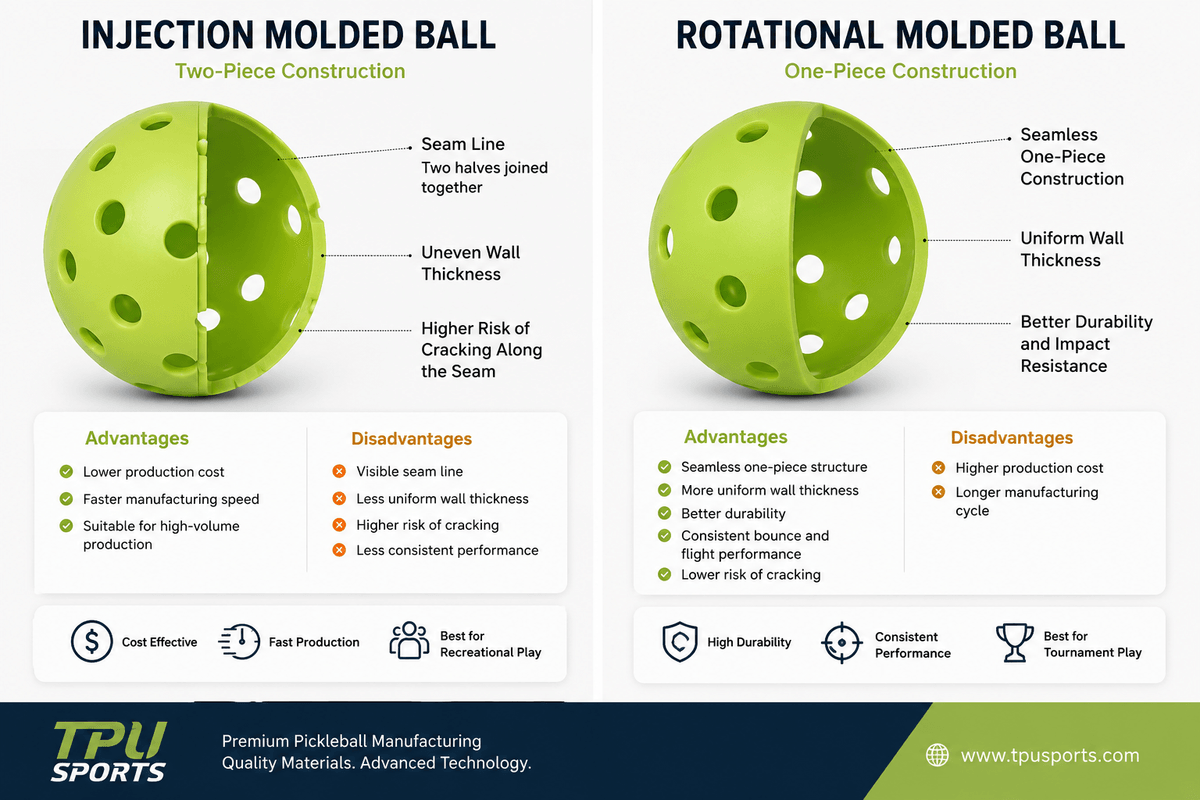 Outdoor Tournament Pickleball Manufacturer TPU Sports