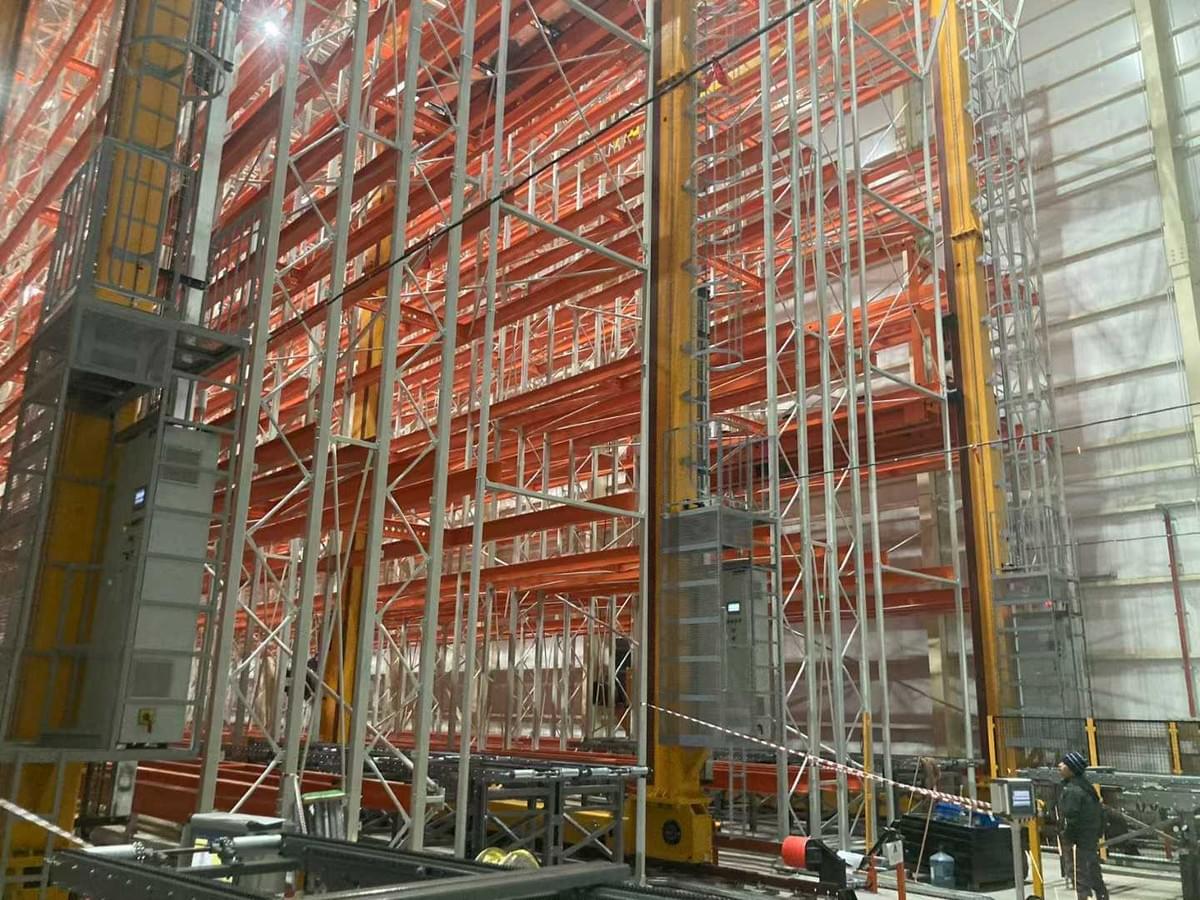 ASRS Rack for New Energy Storage Project