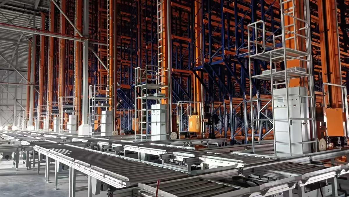 ASRS Rack for New Energy Storage Project