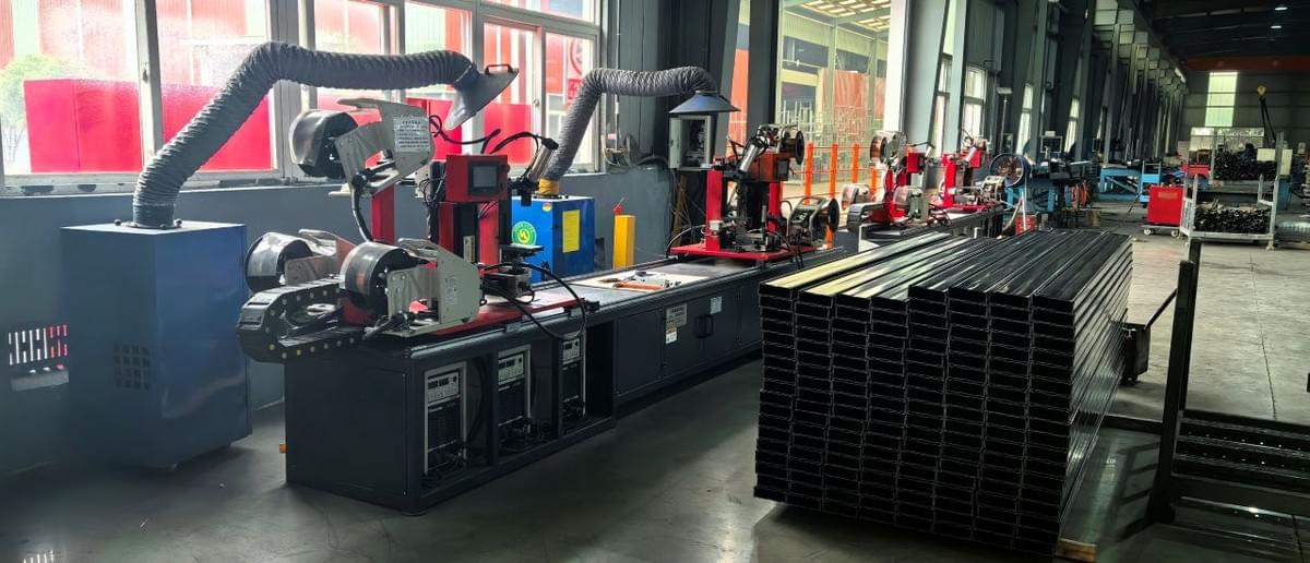 Pallet rack production