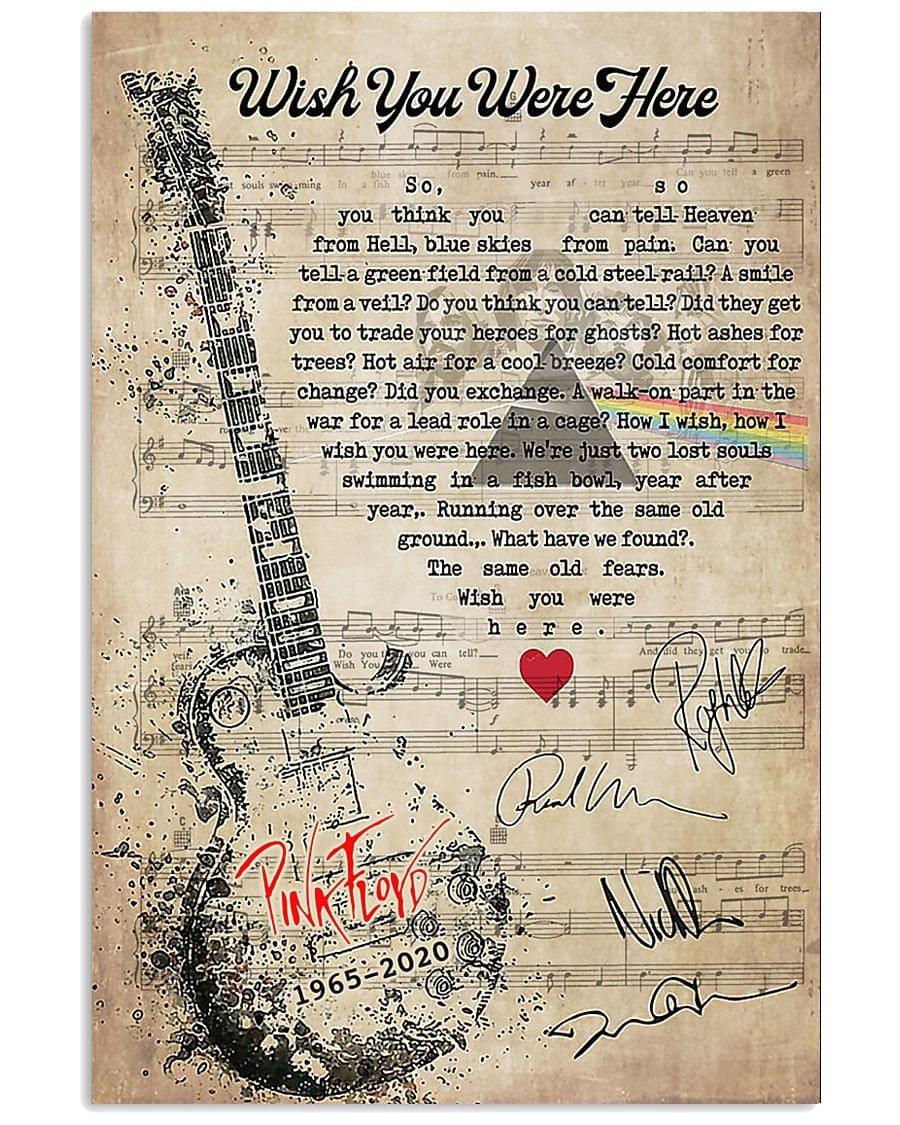 [AUTHENTIC] Wish you were here poster