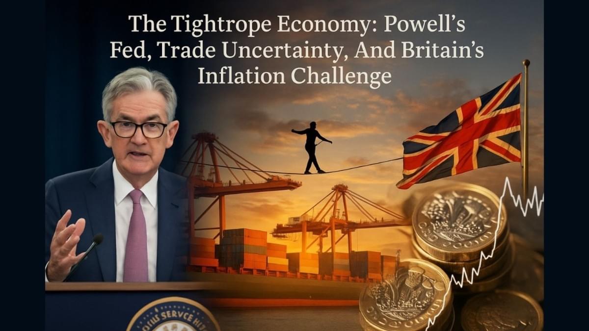 The Tightrope Economy: Powell’s Fed, Trade Uncertainty, And Britain’s Inflation Challenge