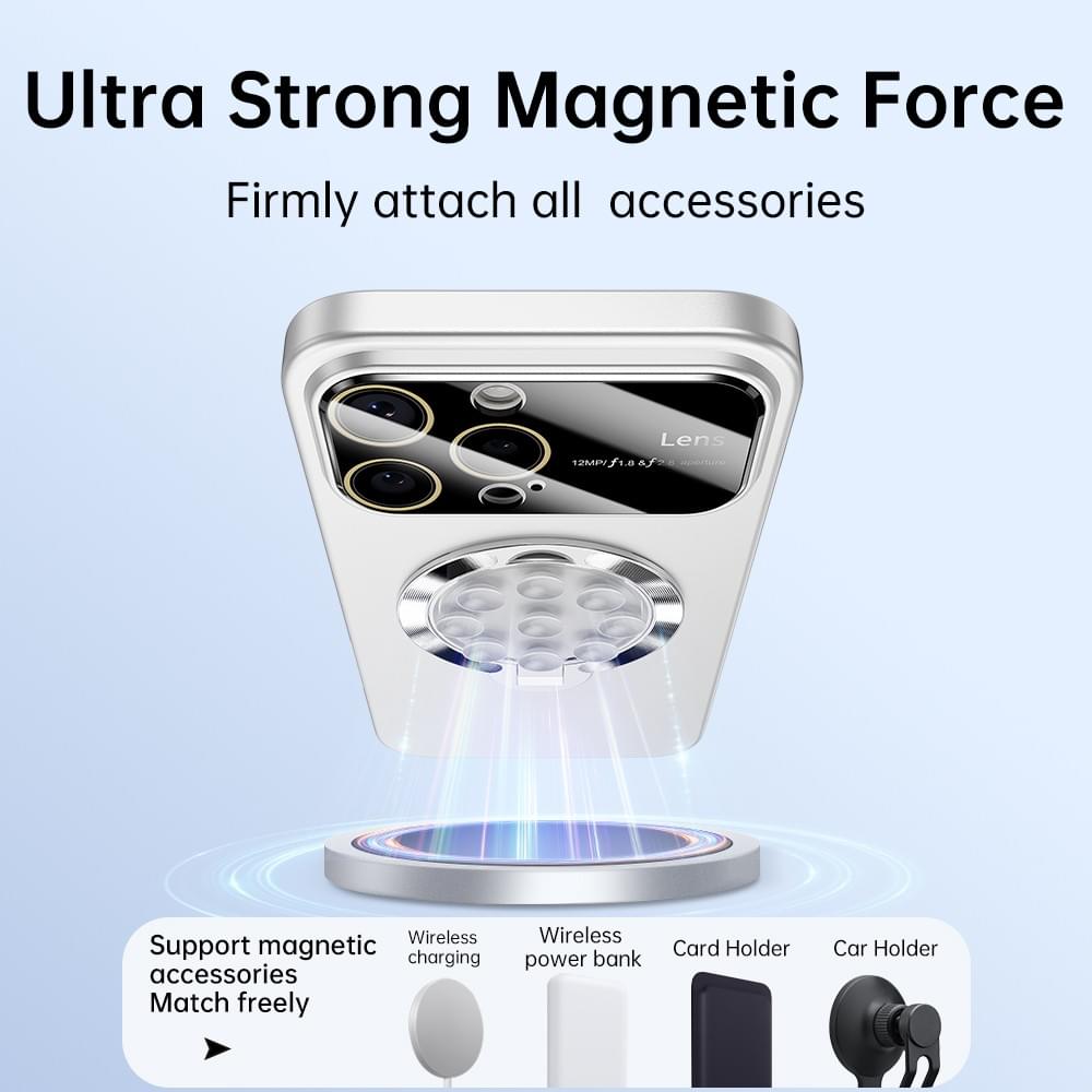 2-in-1 Wave Pattern Rotating Stand-White