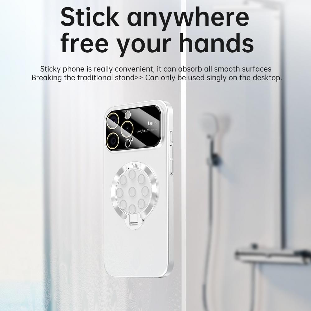 2-in-1 Wave Pattern Rotating Stand-White