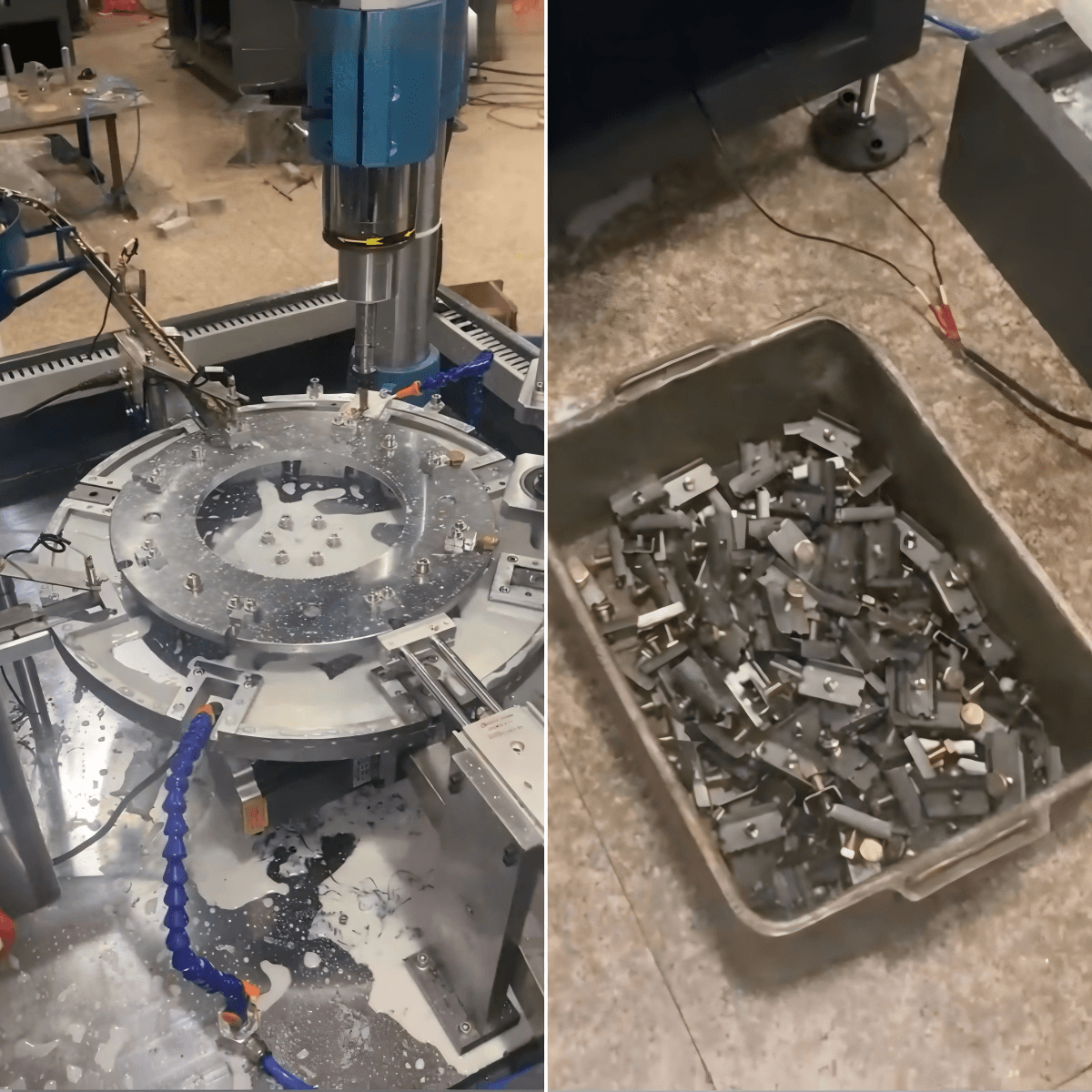 Automatic tapping and chamfering machine non-standard customization 1