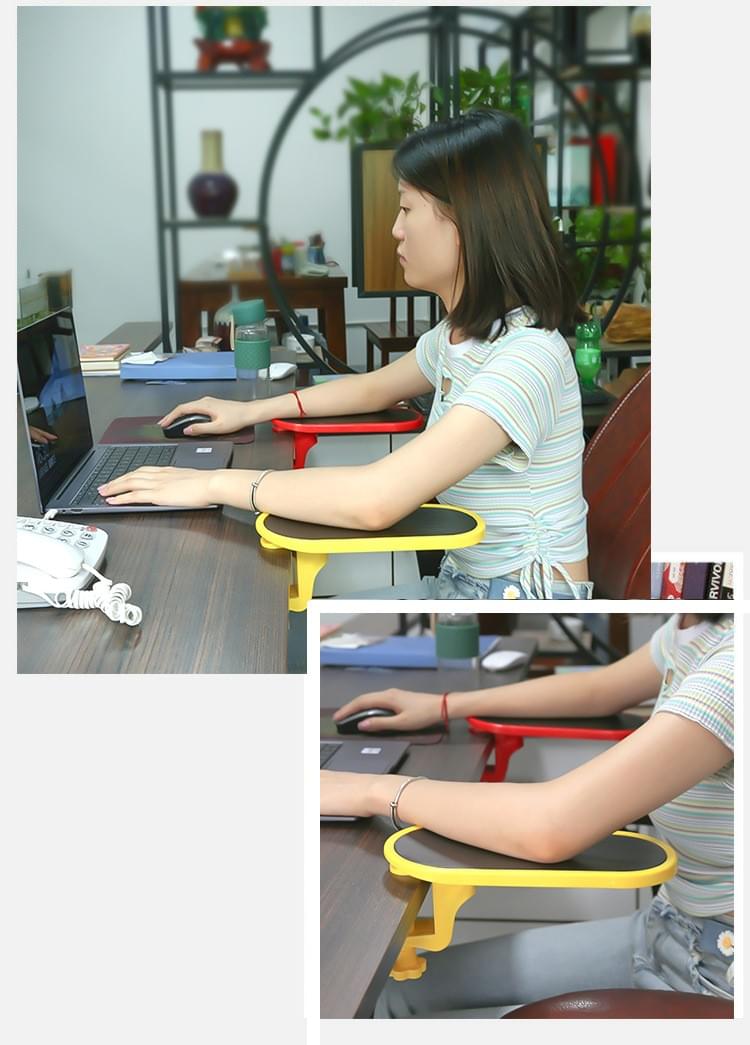 電腦手托架臂托 | 鍵盤鼠標護托 | 180度旋轉護腕鼠標墊