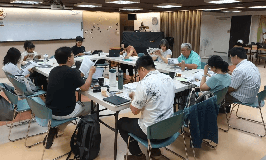 《新使者》編輯委員會。(盧啟明／攝)