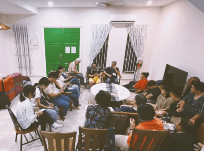 長老教會總會參訪團分享會。