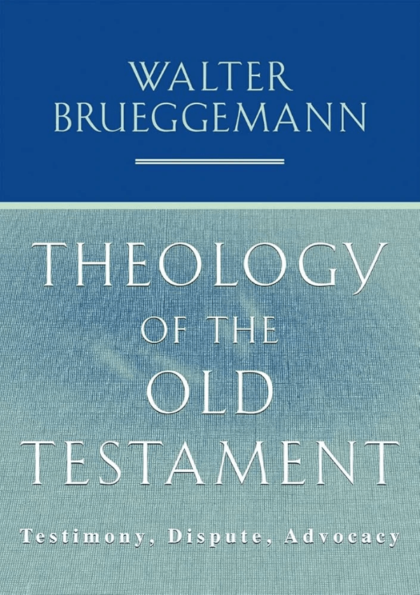 《舊約神學：證言、論辯、倡議》（Theology of the Old Testament: Testimony, Dispute, Advocacy）一書英文版封面。