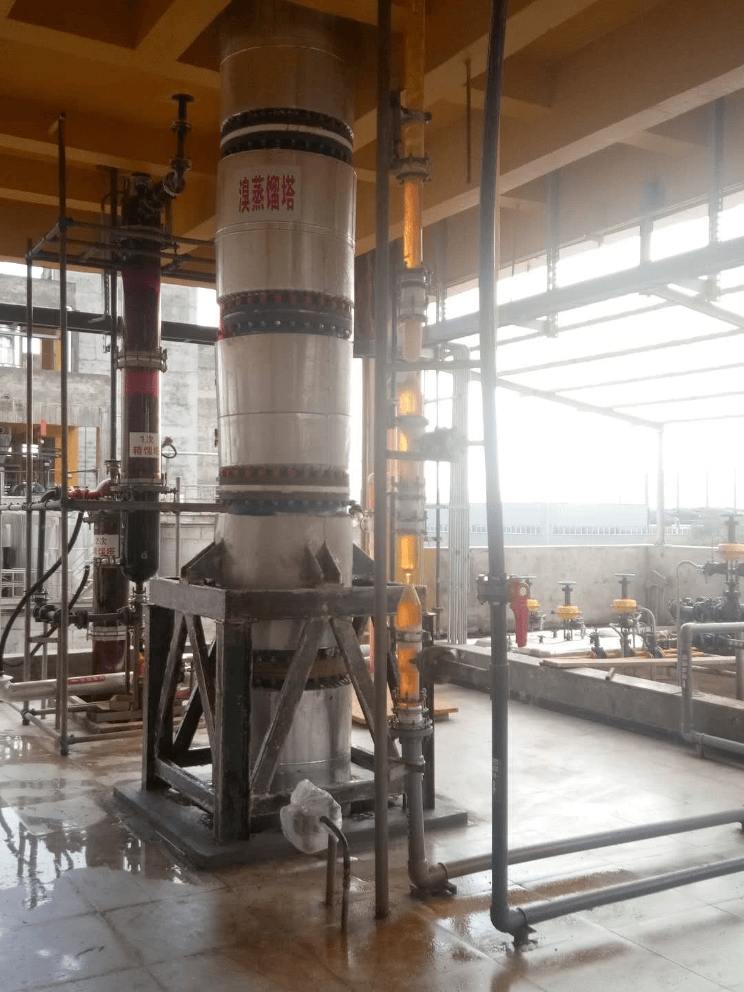 The Processes of Bromine Extraction, Air-blowing Method