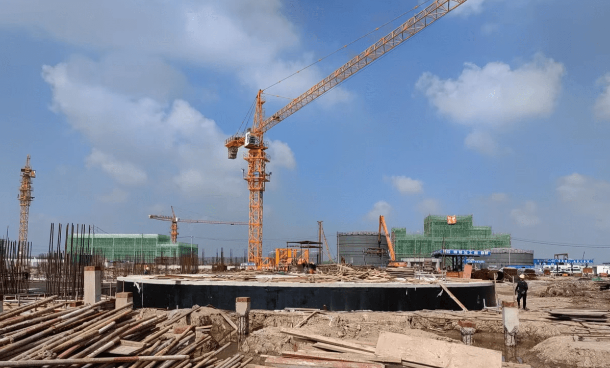 New Buiit Salt Plant under Construction