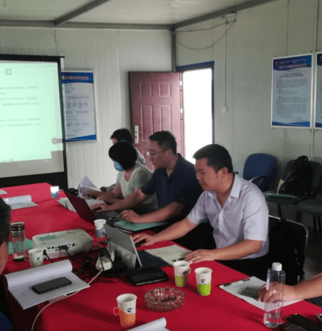 Meeting with Customer of salt plant