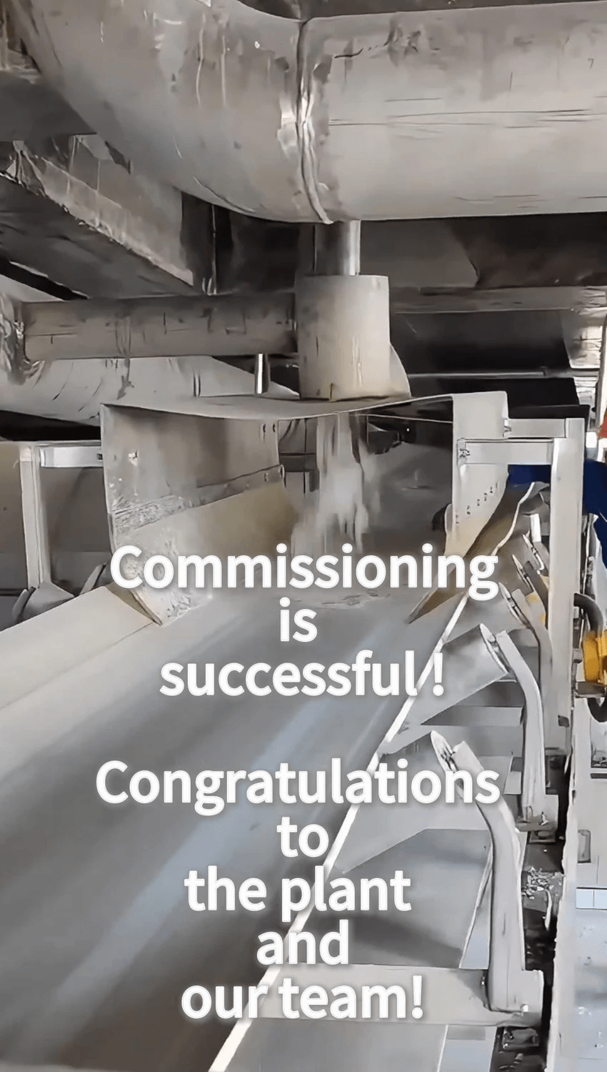 A new built salt plant：successful commissioning