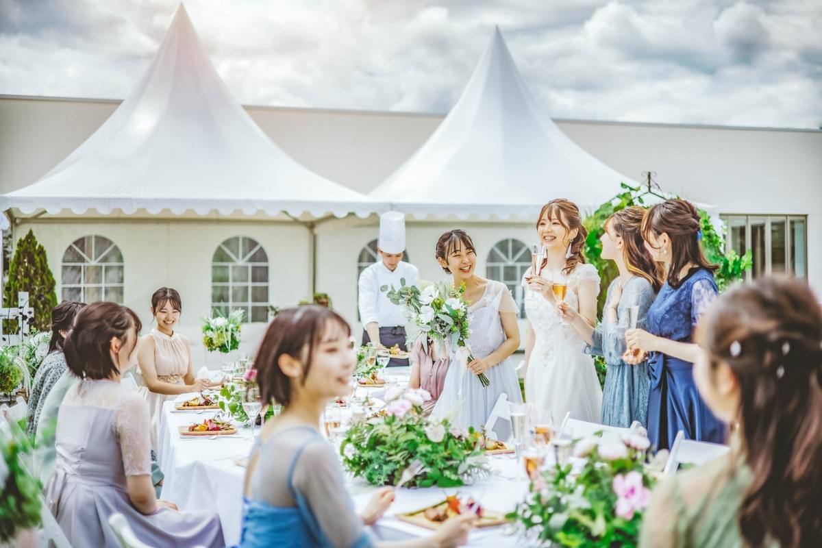 ガーデンウエディング、ガーデンパーティ｜ジャポナイズリサージュウエディング（盛岡・北上・水沢・花巻）