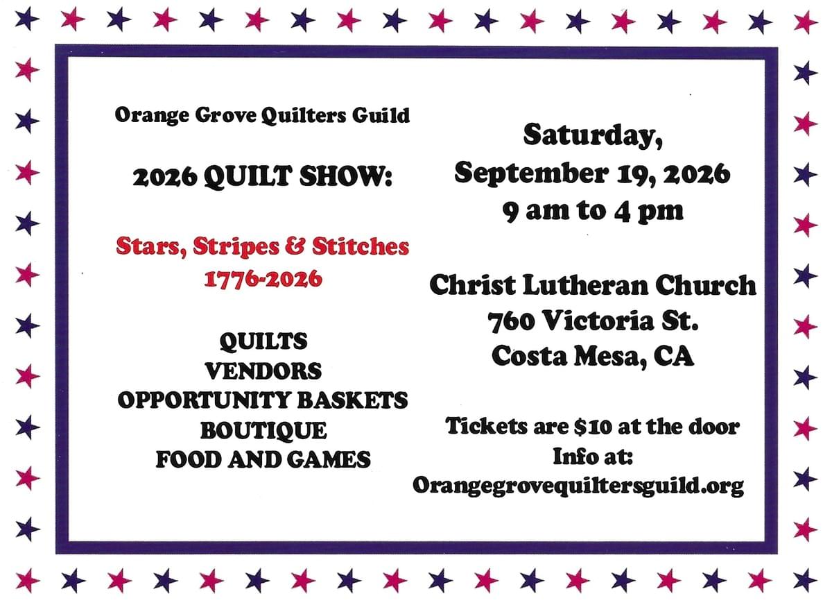 Quilters Yard-age Sale