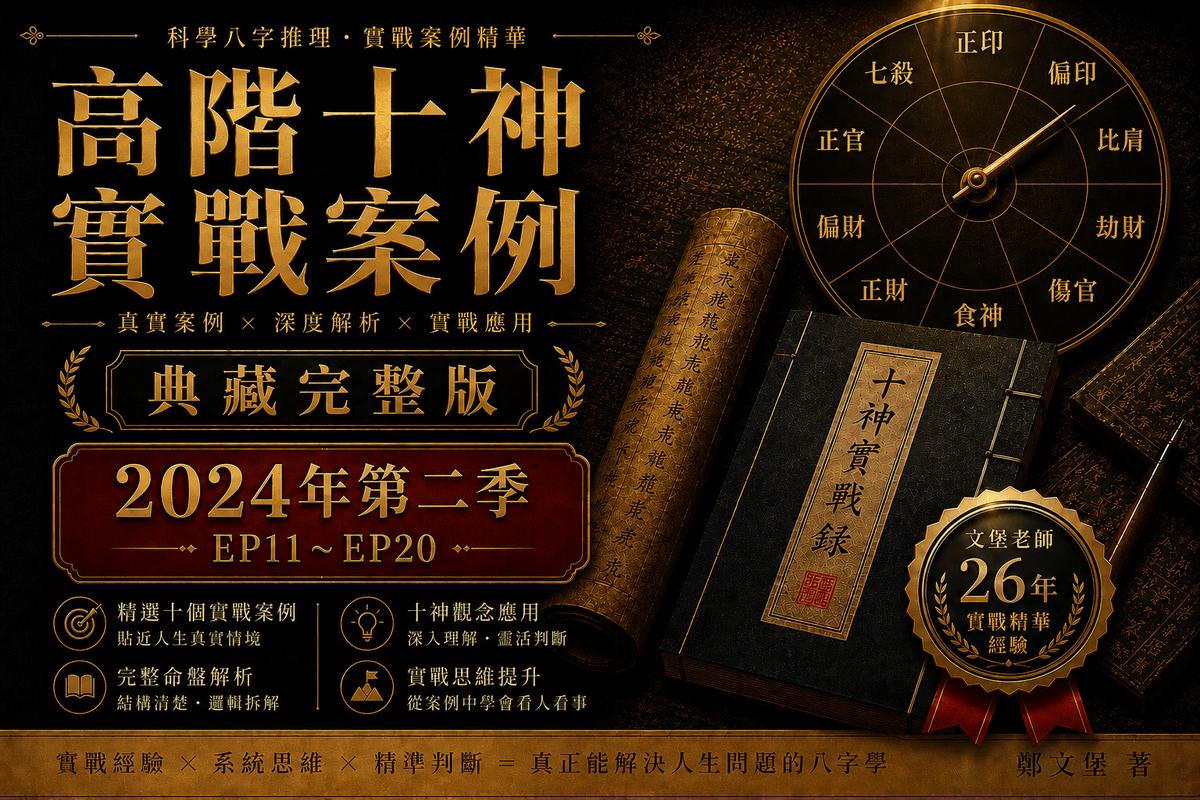 《十神高階實戰錄：典藏完整版》2024 第二季（EP11～EP20）