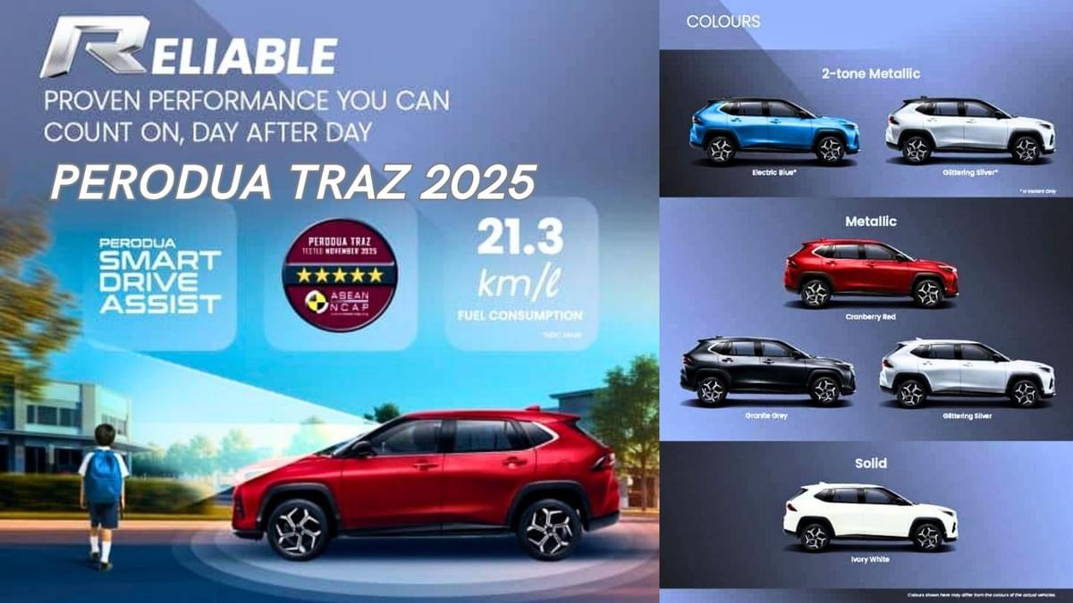 Perodua Traz: Pilihan SUV Segmen B yang Mengagumkan 